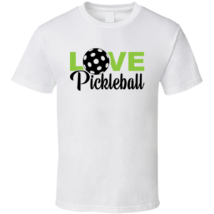 Pickleball Love 3 Funny Gift For Pickleball Fan Player T Shirt